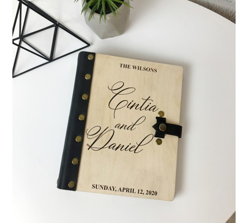 Свадебная деревянная книга для фото и пожеланий. Свадебная деревянная книга для фото и пожеланий.