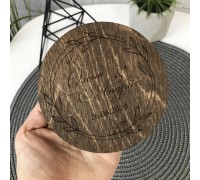 Деревянная свадебная шкатулка для колец.