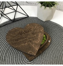 Шкатулка для свадебных колец.