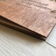 Деревянная свадебная книга с индивидуальной гравировкой.