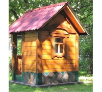 Domek dla dzieci 1500x1500x2200, składany, do domków letniskowych, od producenta.