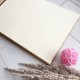 Свадебная книга из дерева с элементами цветной печати.