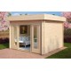 Беседка из термомомомодифицированного бруса 11 м2 от производителя Thermo Outdoor Gazebo 072