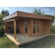 Беседка из термомодифицированного бруса 25 м2 от производителя Thermo Outdoor Gazebo 094