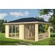 Беседка из термомодифицированного бруса 24 м2 от производителя Thermo Outdoor Gazebo 100