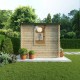 Альтанка із термомодифікованого бруса 9 м2 від виробника Gazebo 116