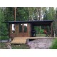 Беседка из термомодифицированного бруса 22,32 м2 от производителя Thermo Outdoor Gazebo 117.