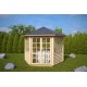 Беседка из термомодифицированного бруса 7,8 м2 от производителя Thermo Outdoor Gazebo 157.