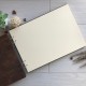 Деревянный альбом для свадебных фотографий и записей.