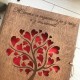 Деревянная фотокнига счастливых моментов
