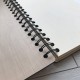 Записная книга для рецептов в деревянной обложке.
