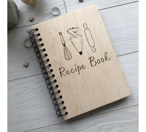 Кулинарная книга на пружине для записи рецептов. Кулинарная книга на пружине для записи рецептов.