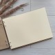 Детский фотоальбом из дерева на тему мультфильма «Синий трактор»