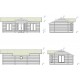 Summer garden house 26.8 m2