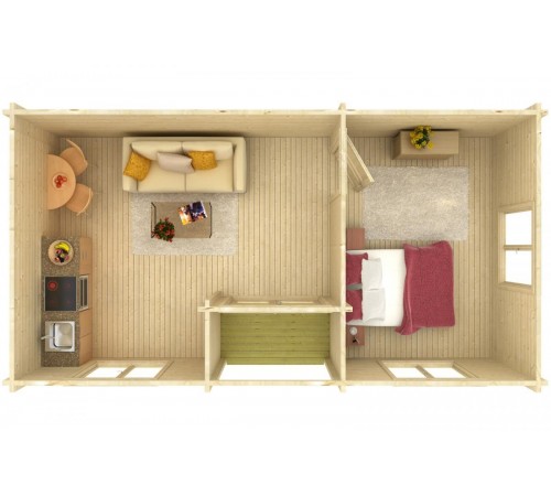 Summer garden house 28.7 m2 Summer garden house 28.7 m2