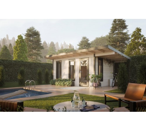 Summer garden house 16.5 m2 Summer garden house 16.5 m2
