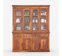 Буфет дерев'яний з масиву дерева в стилі рустик 1830х610х2240 мм.