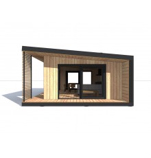 Беседка в стиле минимализм Modern Gazebo 02 от производителя.