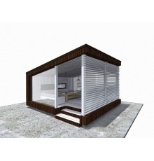 Беседка в стиле лофт 6,0х6,0м Modern Gazebo 06 от производителя.