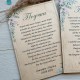 Деревянная свадебная табличка-благодарность родителям