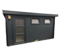 Nowoczesna stodoła, drewniany blok mieszkalny o wymiarach 3,3 x 4,2 m, od producenta Modern Barn-19.