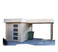 Modern Barn, ein hochmoderner Holzschuppen für ein Gartenhaus, 5,0 x 3,0 m, vom Hersteller Modern Barn-56