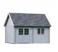 Nowoczesna drewniana stodoła, najnowocześniejszy blok daczy o wymiarach 4,9 x 3,4 m, od producenta Modern Barn-68.