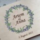 Свадебная книга из дерева для памятных фото и записей.