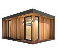 Ein 7,0 x 3,0 m großes Hightech-Modulhaus vom Hersteller High Tech House 05