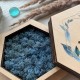 Стильная деревянная коробочка для обручальных колец.