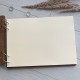 Свадебная книга для фото и записей с гравировкой и печатью принта.