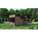 Баня для дачи 6х3м Gartensauna-6 под ключ от производителя.