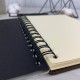 Книга для записи рецептов в стильной обложке из акрила