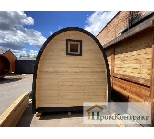 Мобільна лазня у стилі Іглу 2.2х3.5м. Outdoor POD Sauna Igloo