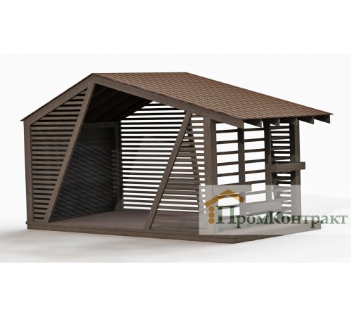 Современная беседка 6,0х3,0 Modern Gazebo 09 м от производителя.