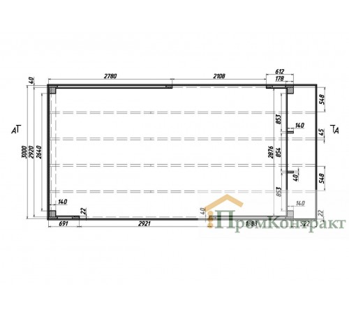 Современная беседка 6,0х3,0 Modern Gazebo 09 м от производителя.