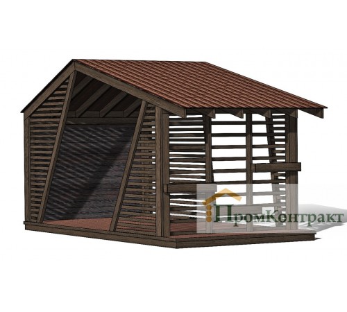 Современная беседка 6,0х3,0 Modern Gazebo 09 м от производителя.