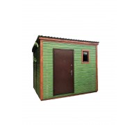 Деревянный каркасно-щитовой госблок 3х2.3м