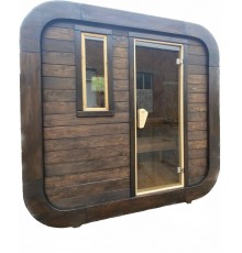 Сауна Sauna Cube Quadro Black 2,35x2,0m