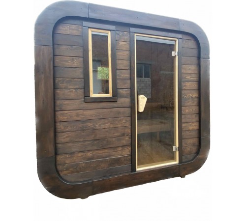 Сауна Sauna Cube Quadro Black 2,35x2,0m