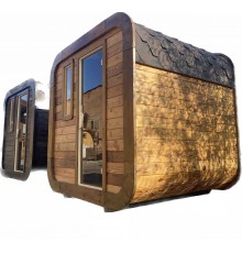 Сауна Sauna Cube Quadro Old Wood 2,35x2,0m