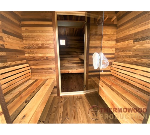 Сауна Sauna Cube Quadro Black 3.6x2.35m