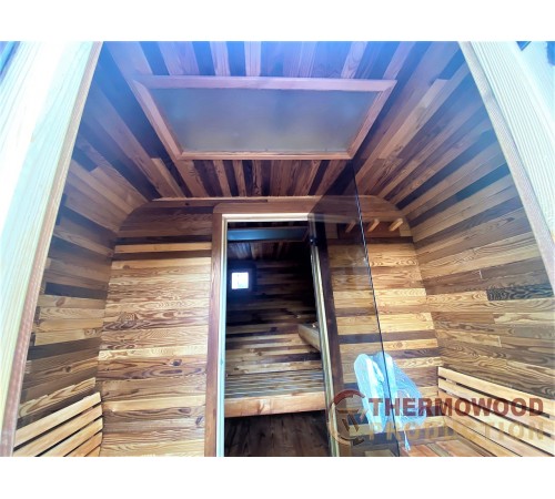 Sauna Cube Quadro Black 3.6x2.35m