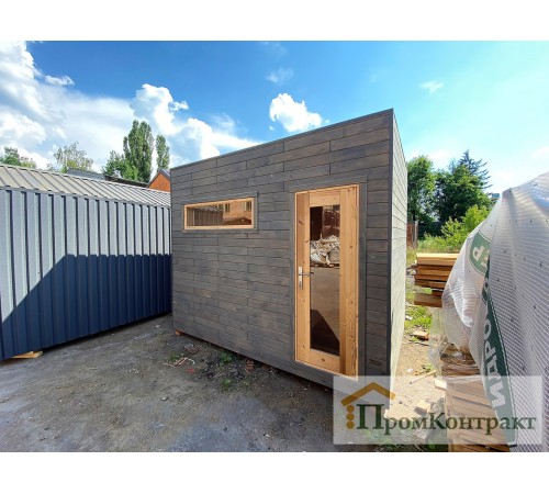 Мобильная баня 3,1х2,0м Gartensauna-8 под ключ от производителя.