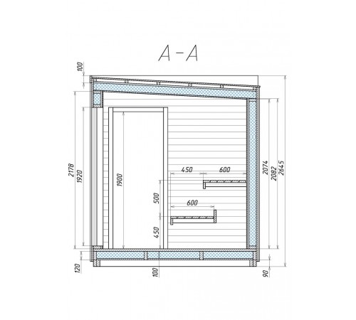 Сауна 3,6х2,3 отделка терморейка Gartensauna-10 под ключ от производителя.