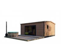 Мобильный гостевой дом-баня 6,0х5,0 Sauna House 3 от Мобильный гостевой дом-баня 6,0х5,0 Sauna House 3 от