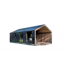 Барнхаус, модульный дом 8,7х5,0м Barn House 01 от производителя ThermoWood Production