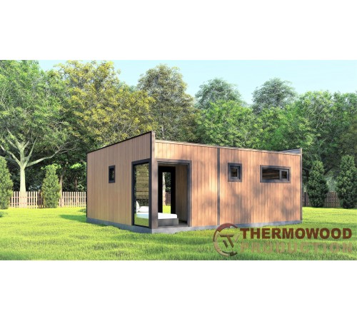 Модульный гостевой дом с баней 6,3х6,0м Sauna House 5 от Модульный гостевой дом с баней 6,3х6,0м Sauna House 5 от