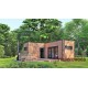 Модульний каркасний будинок 6,8 х5, 6м з лазнею Sauna House 6 під ключ від