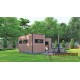 Модульний каркасний будинок 6,8 х5, 6м з лазнею Sauna House 6 під ключ від